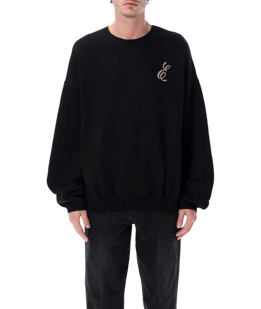 FEAR OF GOD ESSENTIALS Черный шерстяной джемпер / свитер, фото 2