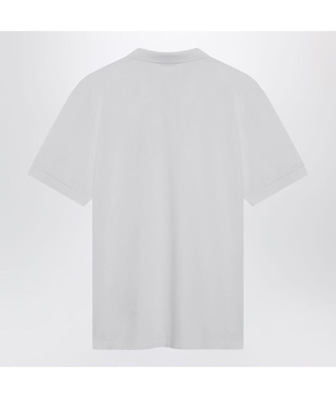 STONE ISLAND Белая хлопковая футболка, фото 2