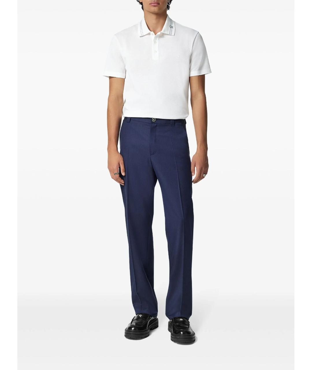 VERSACE Белая хлопковая футболка, фото 2