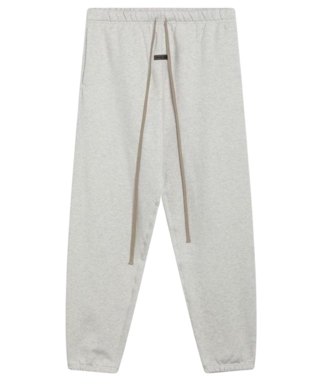 FEAR OF GOD ESSENTIALS Серые хлопковые повседневные брюки, фото 1