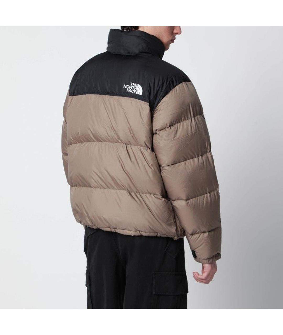 THE NORTH FACE Коричневая полиамидовая куртка, фото 2