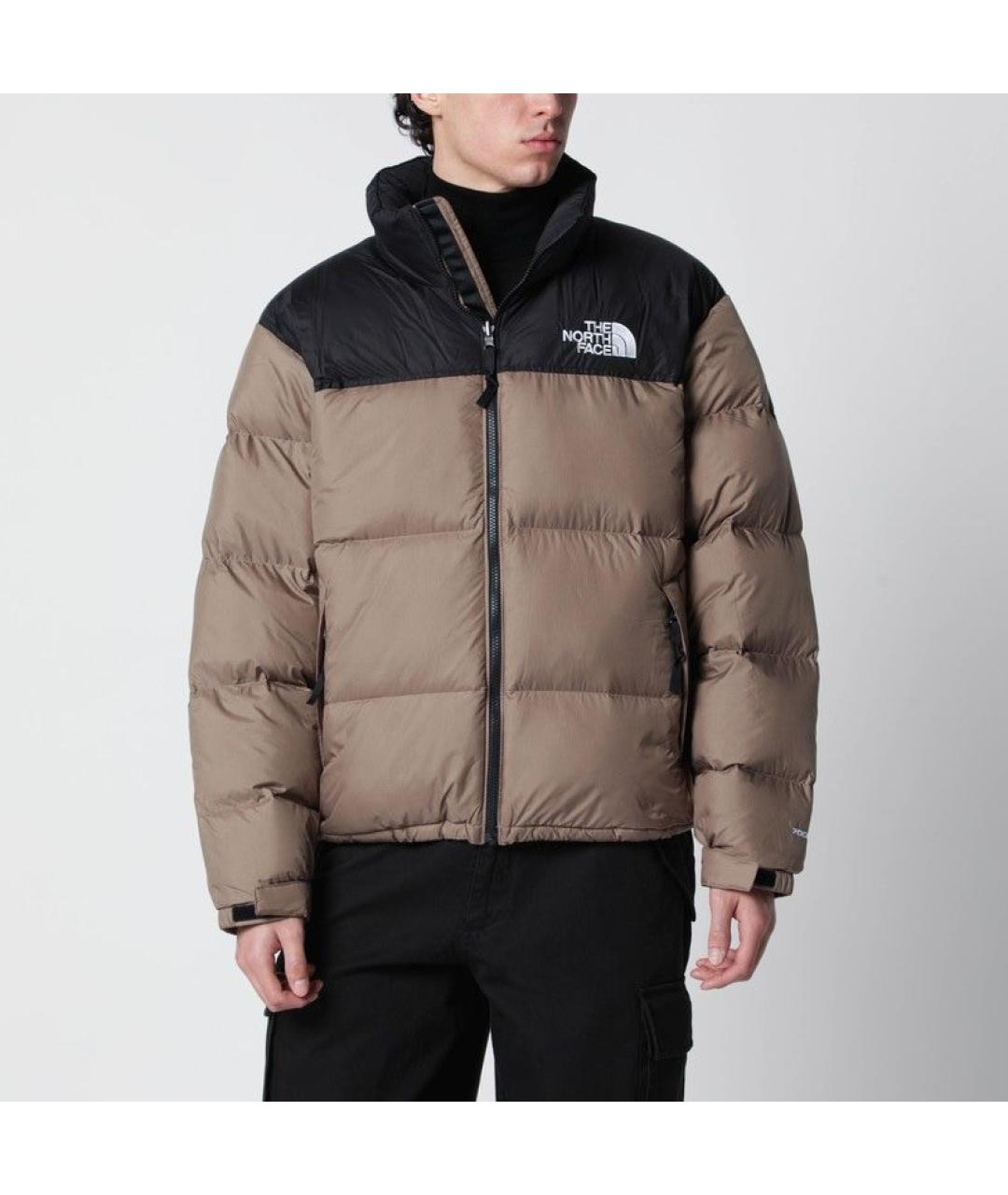 THE NORTH FACE Коричневая полиамидовая куртка, фото 3