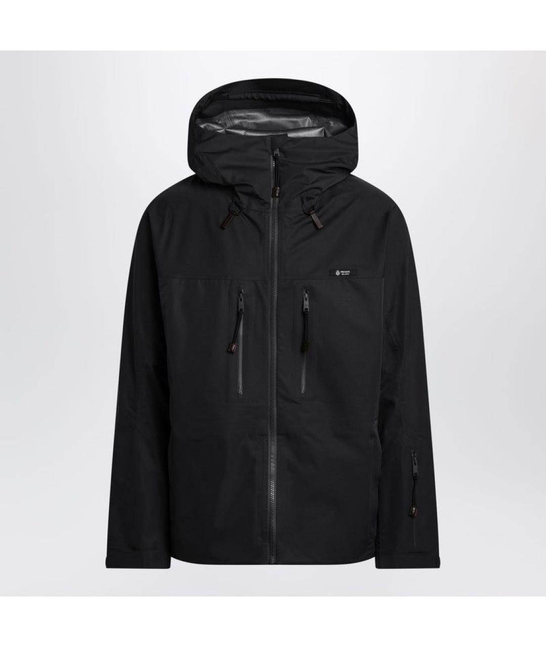 PRADA Черная полиэстеровая куртка, фото 3