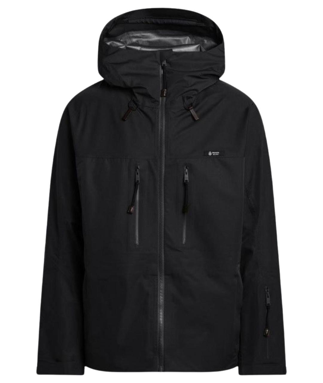 PRADA Черная полиэстеровая куртка, фото 1