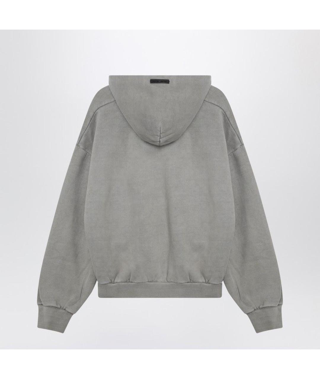 FEAR OF GOD ESSENTIALS Серый хлопковый джемпер / свитер, фото 3