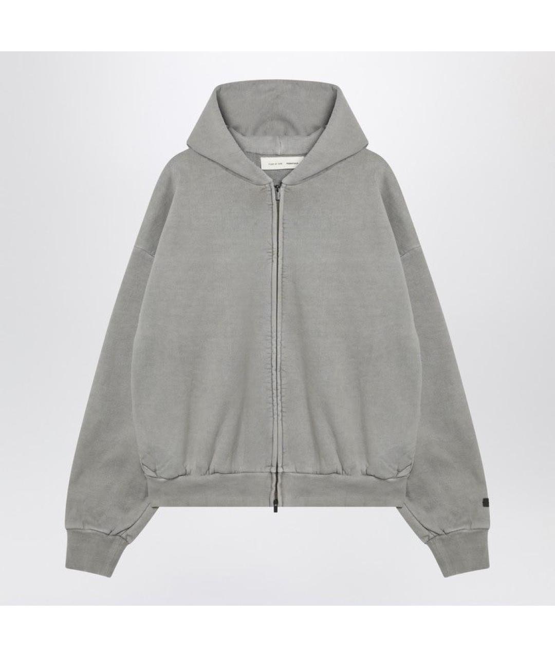 FEAR OF GOD ESSENTIALS Серый хлопковый джемпер / свитер, фото 2