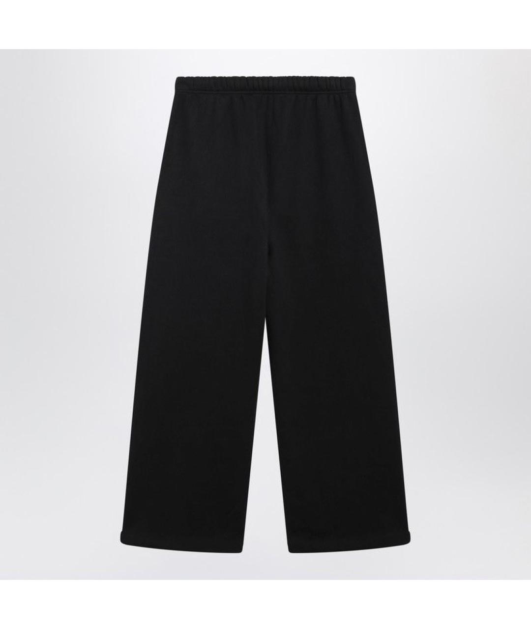 FEAR OF GOD ESSENTIALS Черные хлопковые повседневные брюки, фото 2