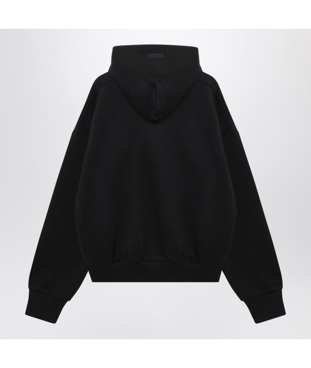 FEAR OF GOD ESSENTIALS Черный хлопковый джемпер / свитер, фото 2