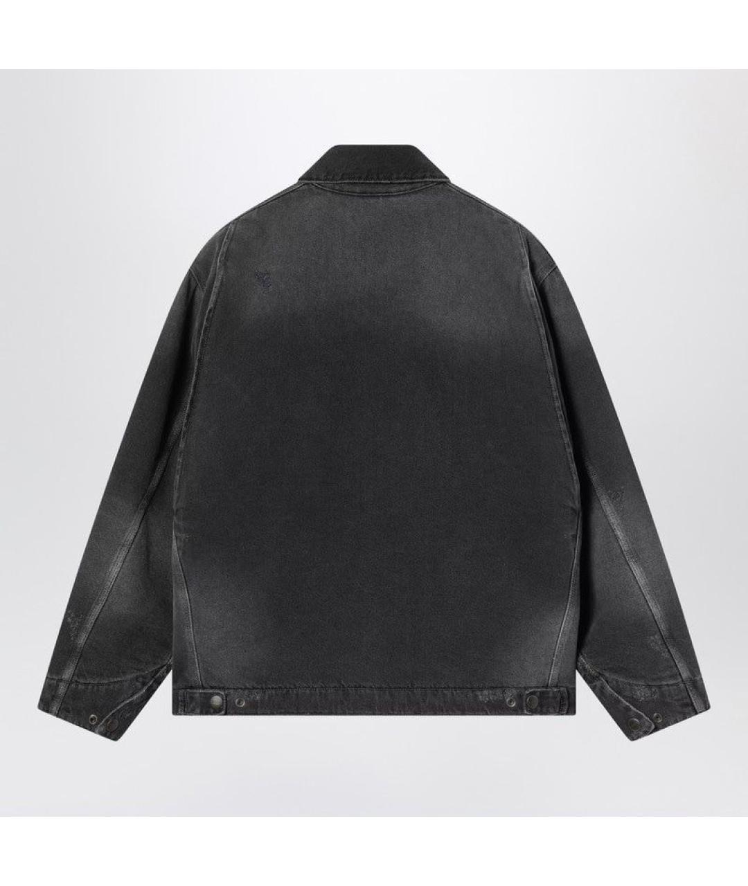 CARHARTT WIP Черная хлопковая куртка, фото 2