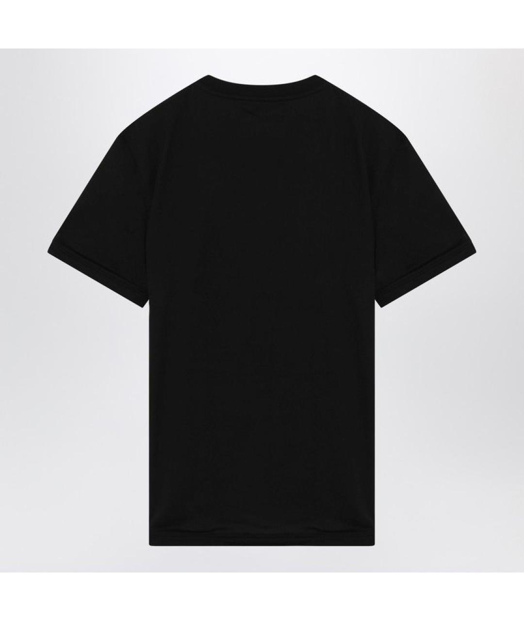 PRADA Черная хлопковая футболка, фото 2