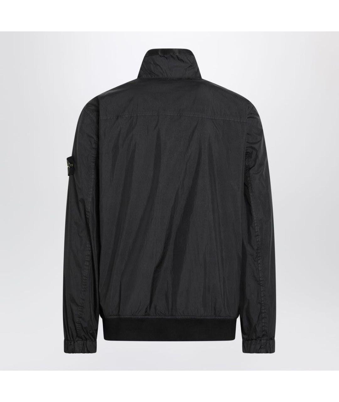 STONE ISLAND Черная куртка, фото 2