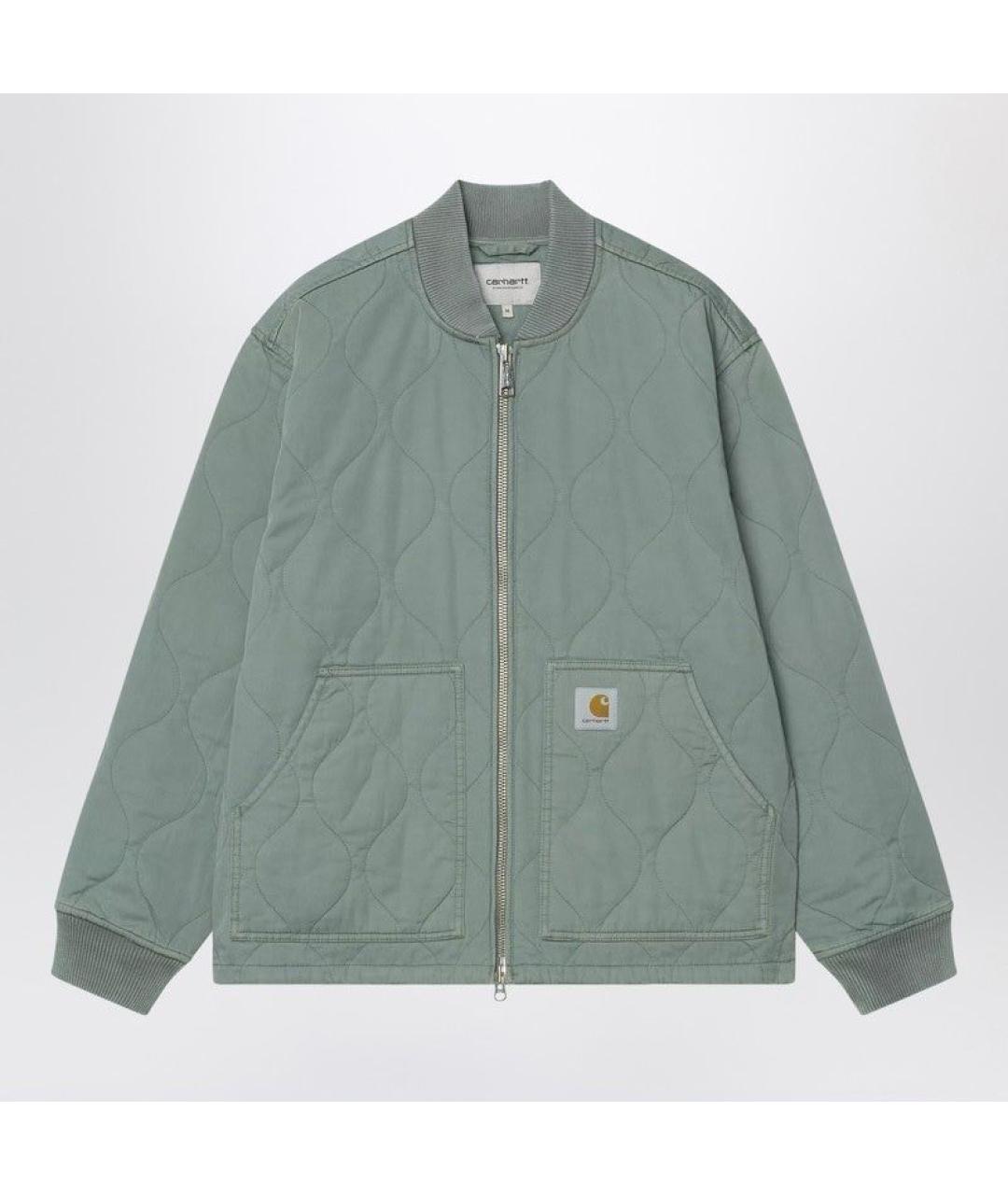 CARHARTT WIP Зеленая полиэстеровая куртка, фото 3