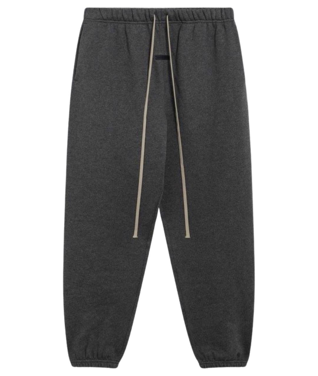 FEAR OF GOD ESSENTIALS Серые хлопковые повседневные брюки, фото 1