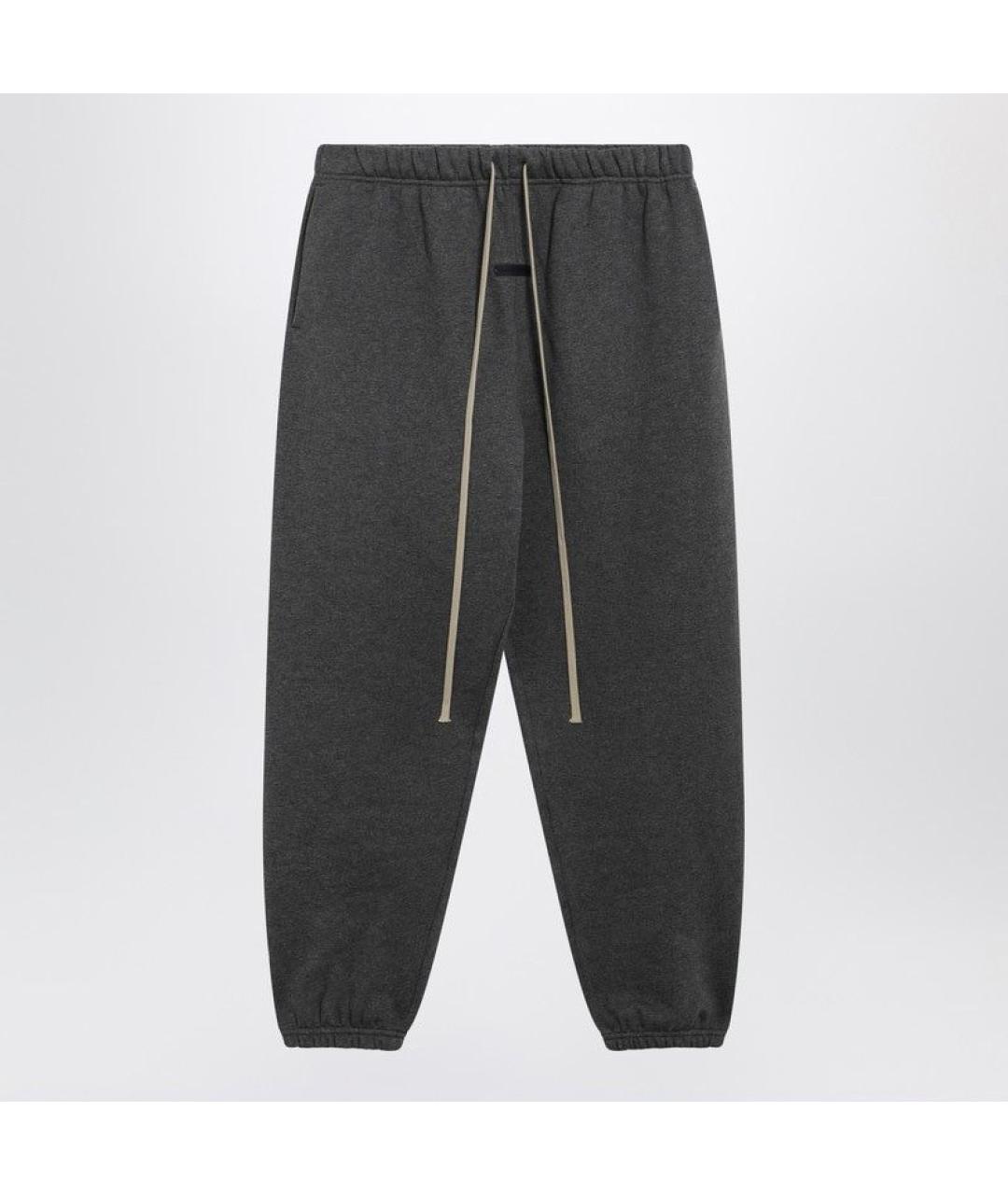 FEAR OF GOD ESSENTIALS Серые хлопковые повседневные брюки, фото 3