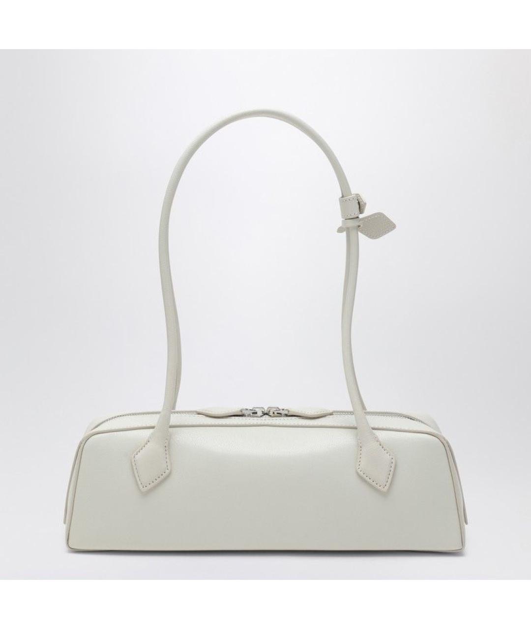 ALAIA Белая кожаная сумка через плечо, фото 2