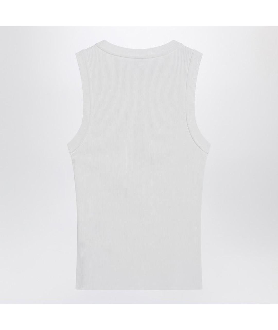 LOEWE Белая вискозная майка, фото 2