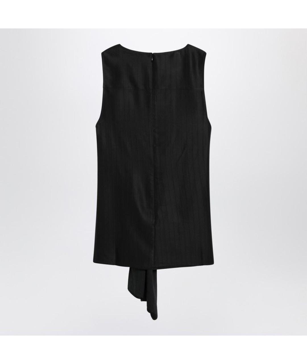 LOULOU STUDIO Черная майка, фото 2