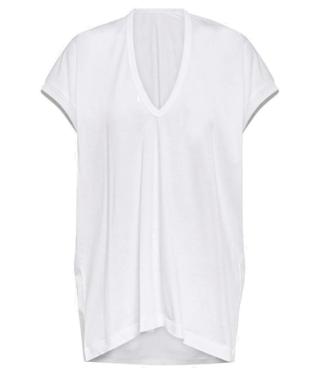 DRIES VAN NOTEN Белая хлопковая футболка, фото 1