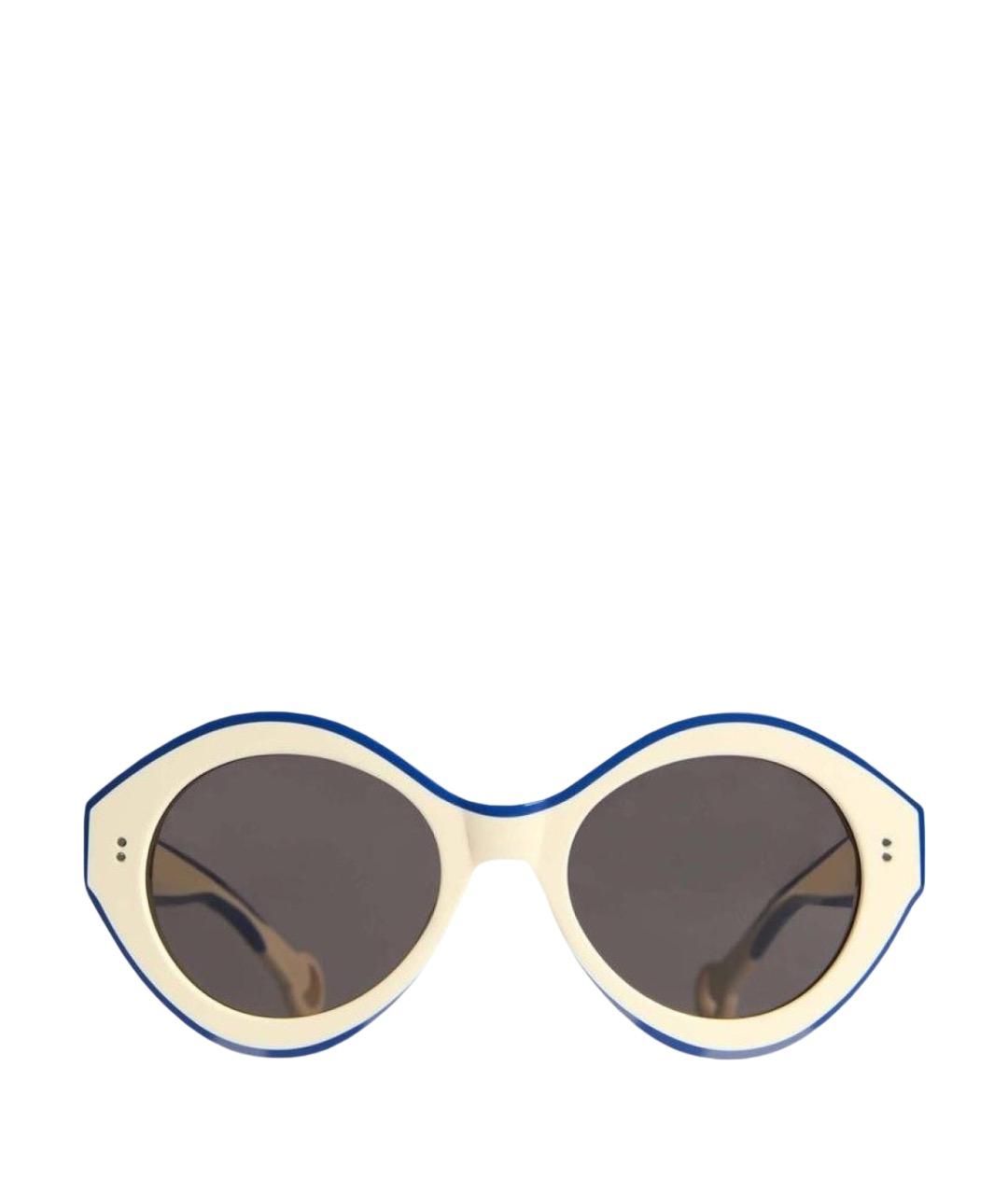 J.W.ANDERSON Белые солнцезащитные очки, фото 1