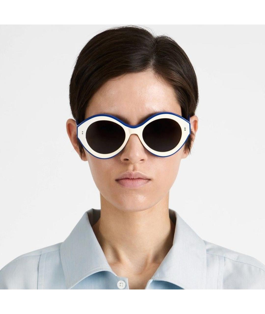 J.W.ANDERSON Белые солнцезащитные очки, фото 2