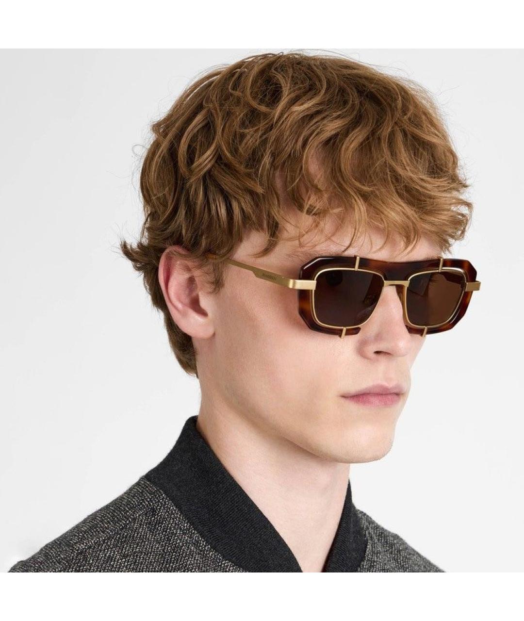 J.W.ANDERSON Коричневые солнцезащитные очки, фото 2