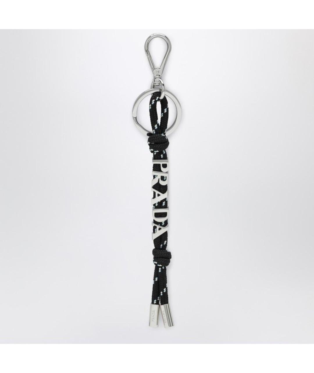 PRADA Черный брелок, фото 3
