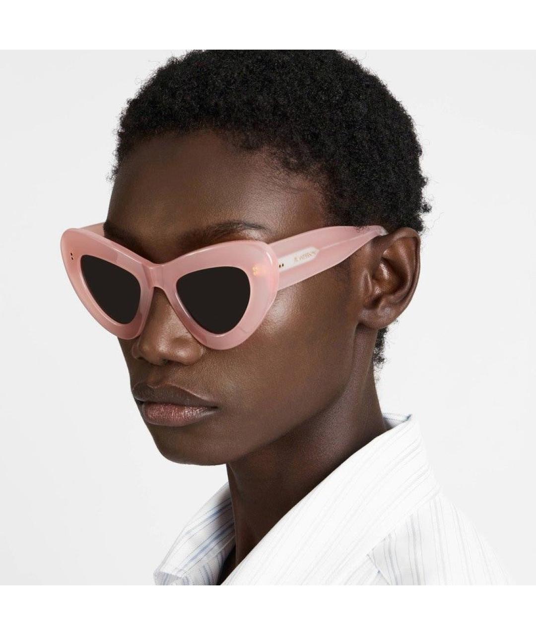J.W.ANDERSON Розовые солнцезащитные очки, фото 2