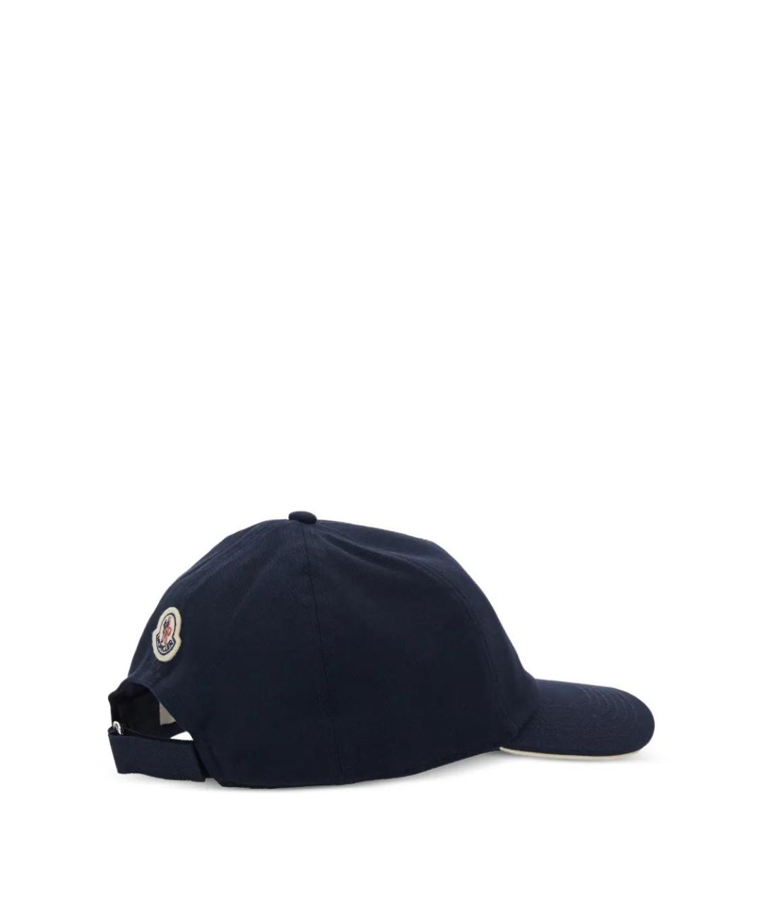 MONCLER Синяя хлопковая кепка/бейсболка, фото 2