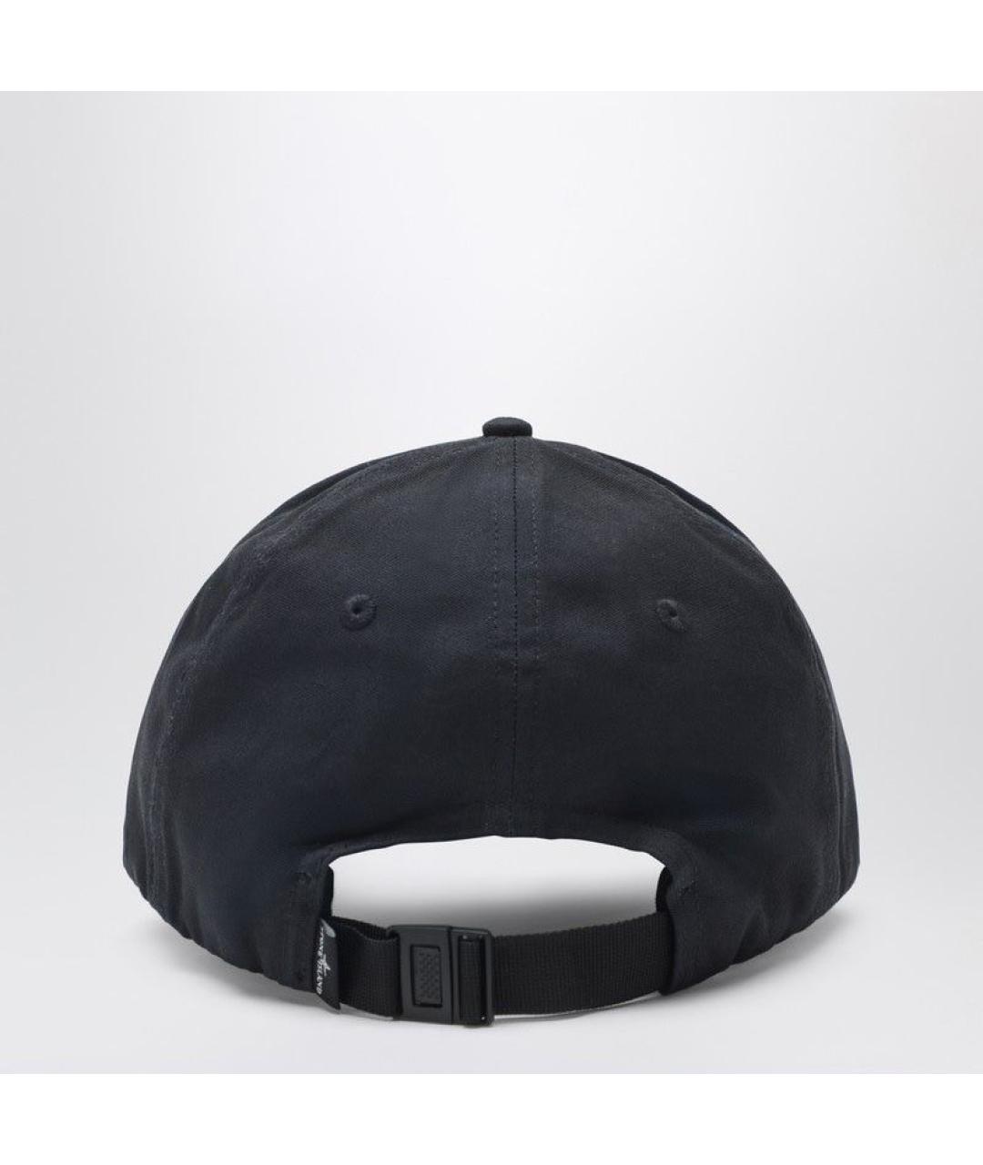 STONE ISLAND Синяя хлопковая кепка/бейсболка, фото 2