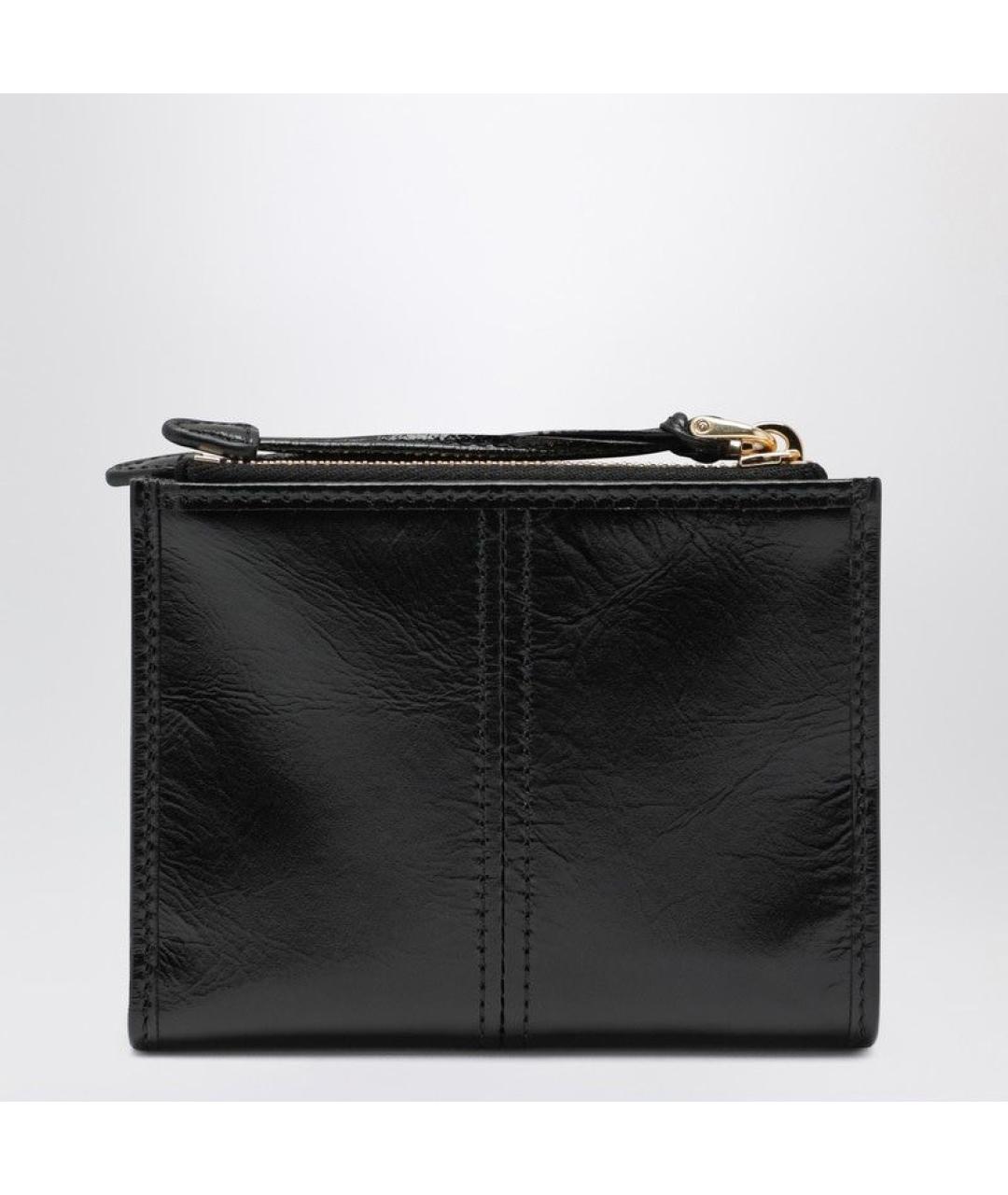 PRADA Черный кожаный кошелек, фото 2