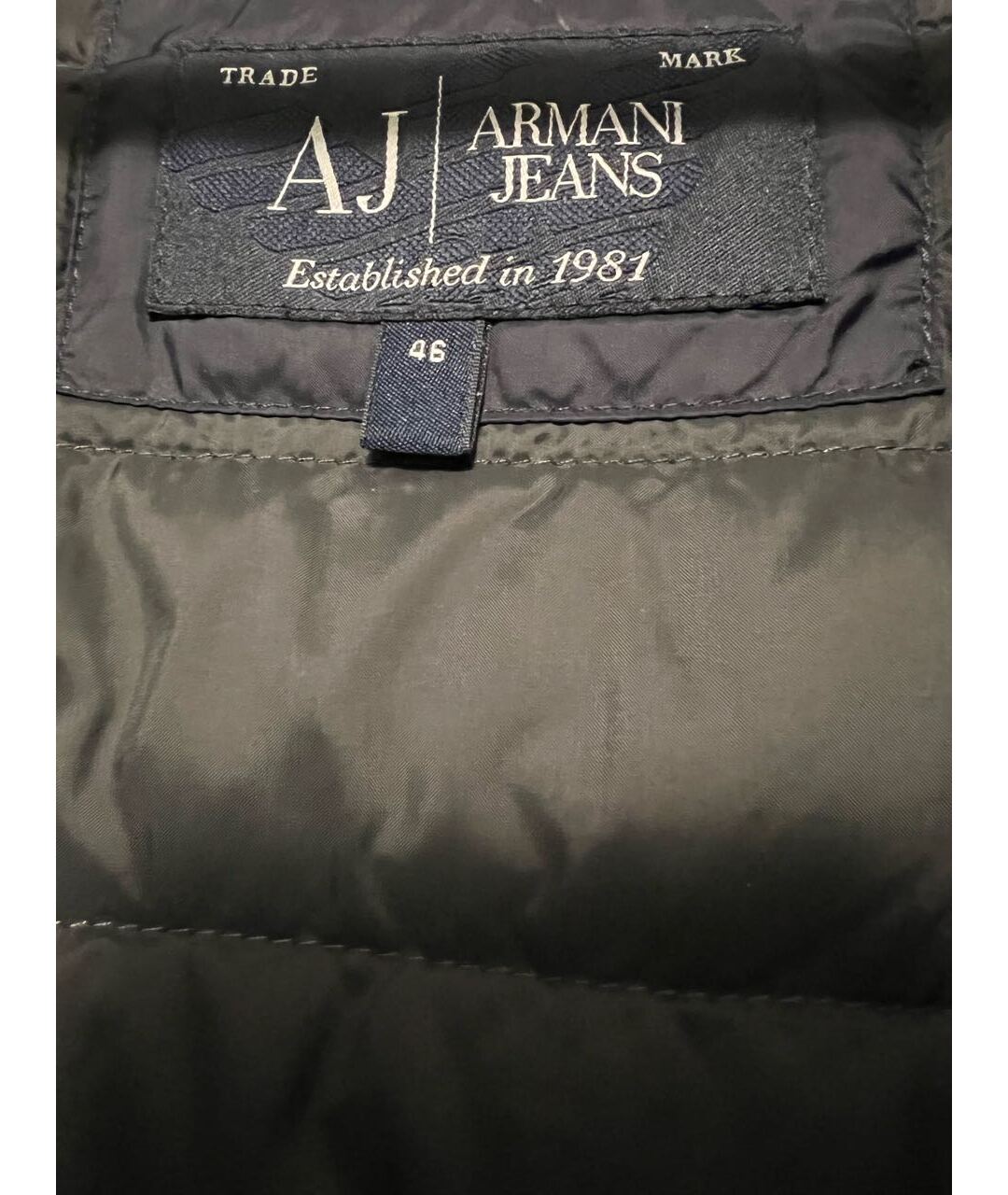 ARMANI JEANS Синяя куртка, фото 3