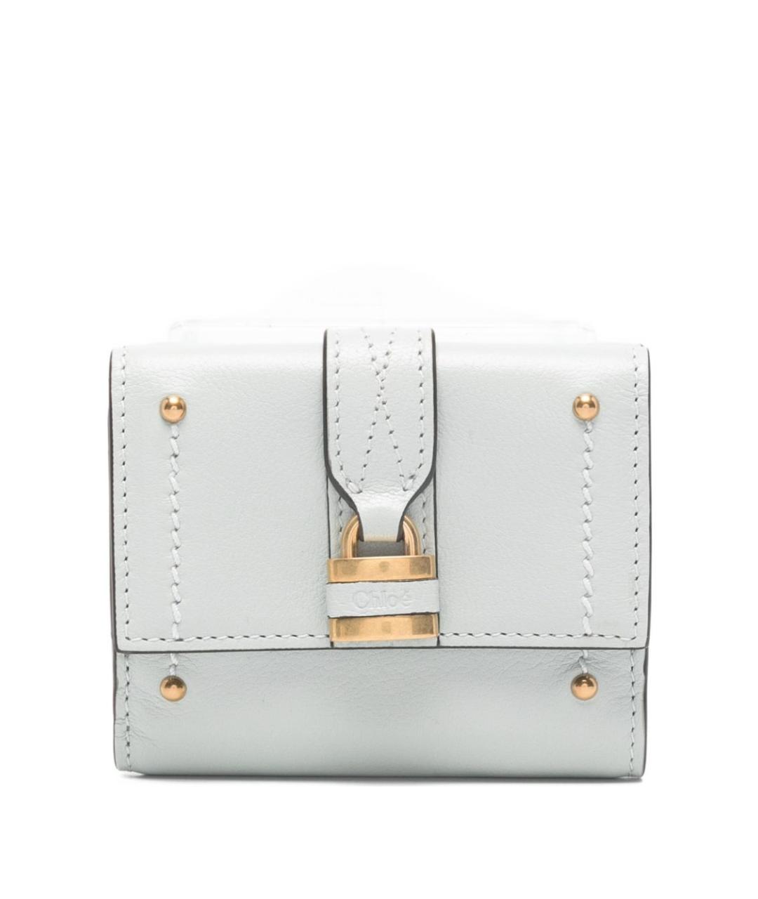 CHLOE Розовый кожаный кошелек, фото 1