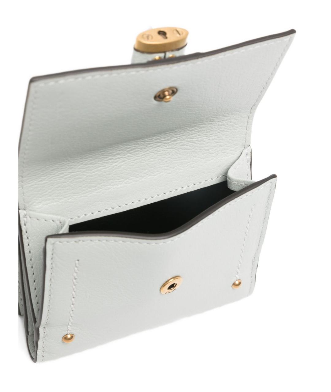 CHLOE Розовый кожаный кошелек, фото 2