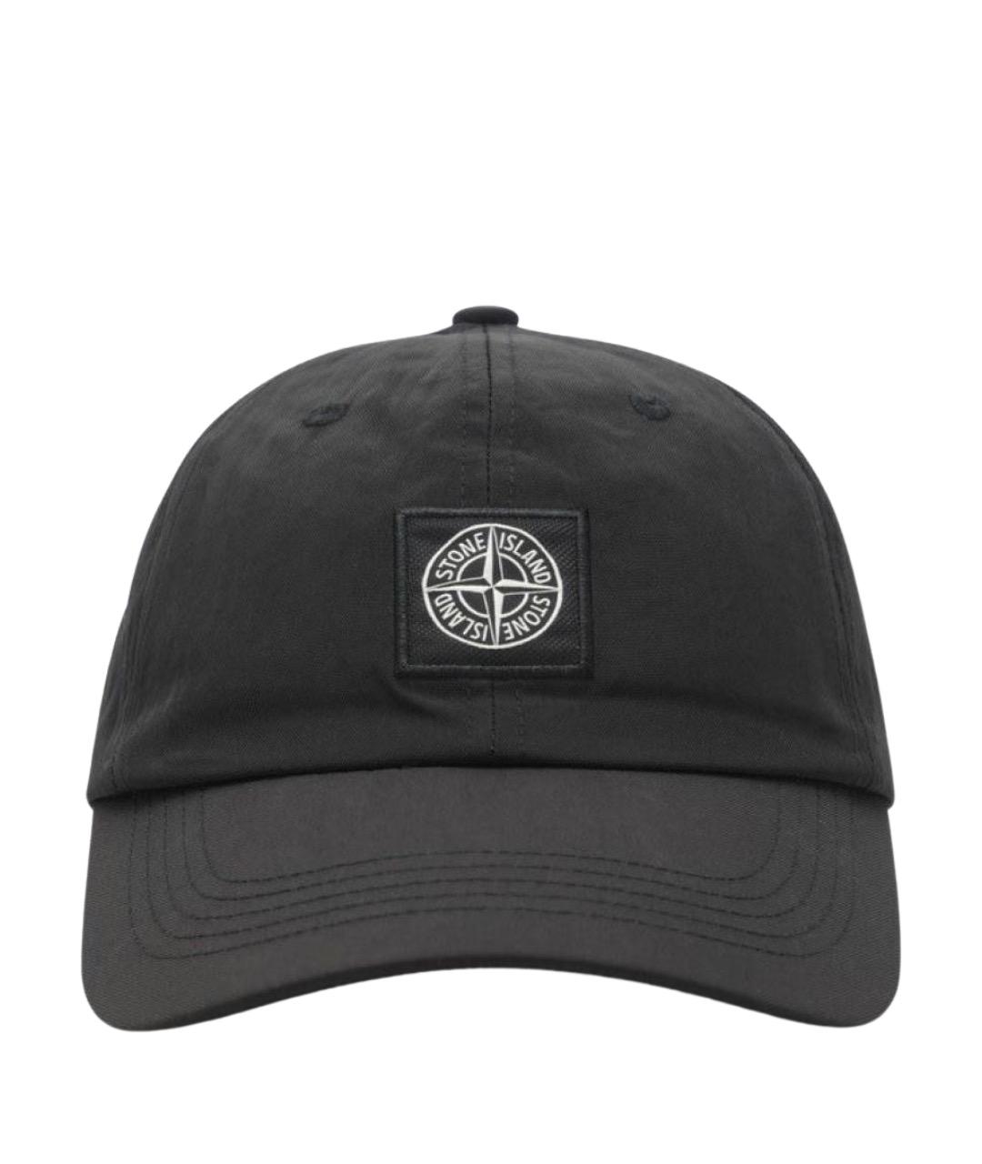 STONE ISLAND Черная кепка/бейсболка, фото 1