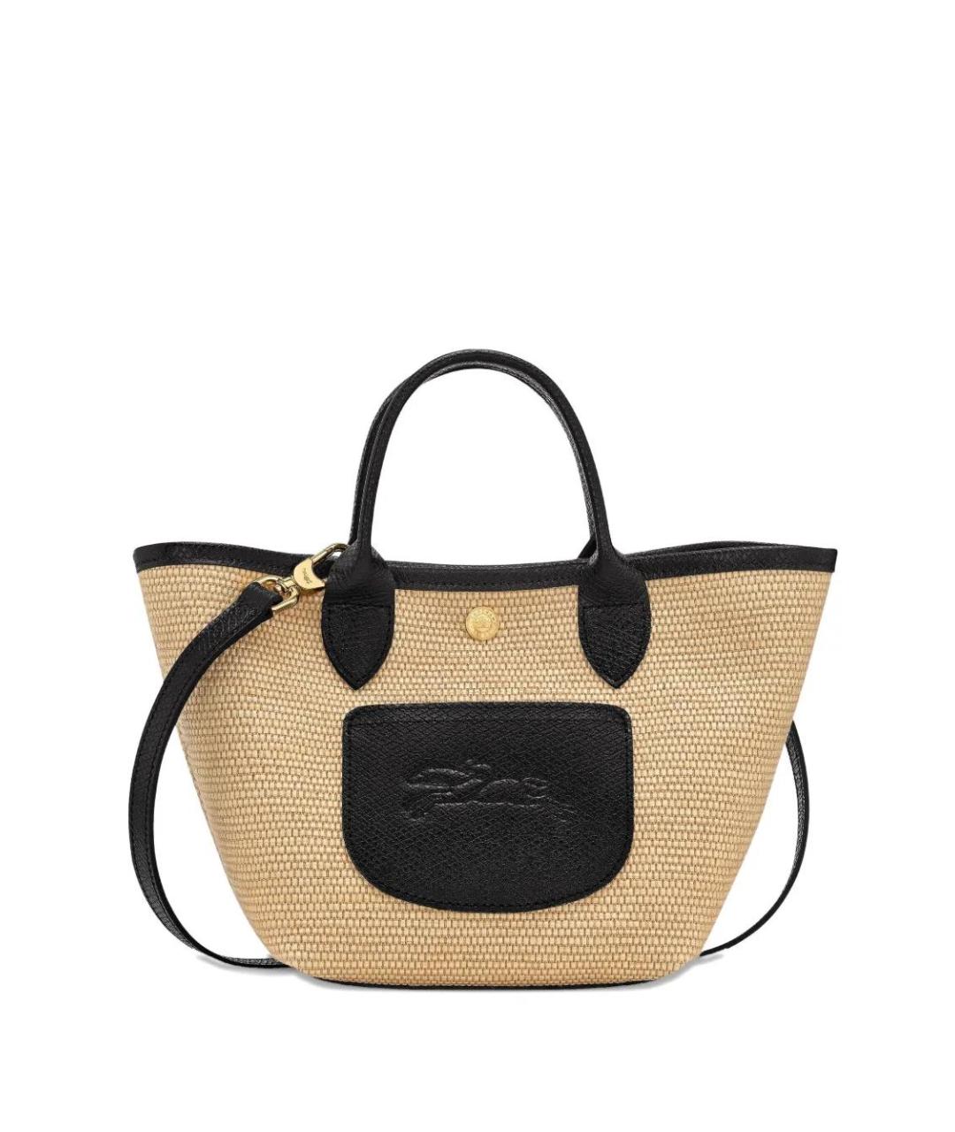 LONGCHAMP Бежевая хлопковая сумка тоут, фото 1