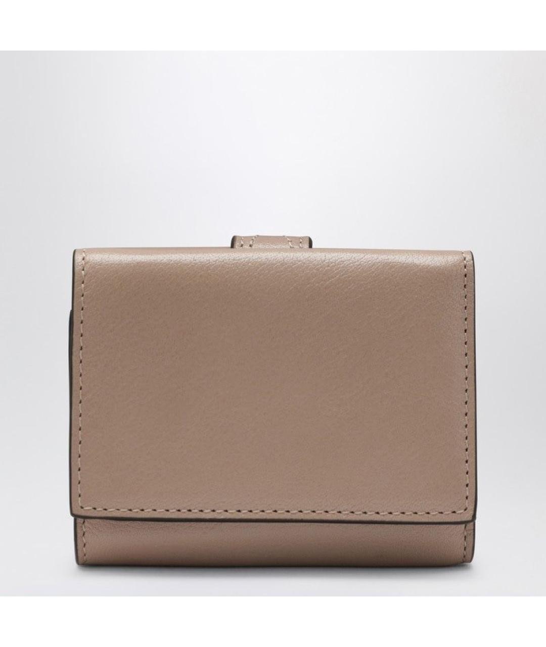 CHLOE Розовый кожаный кошелек, фото 2