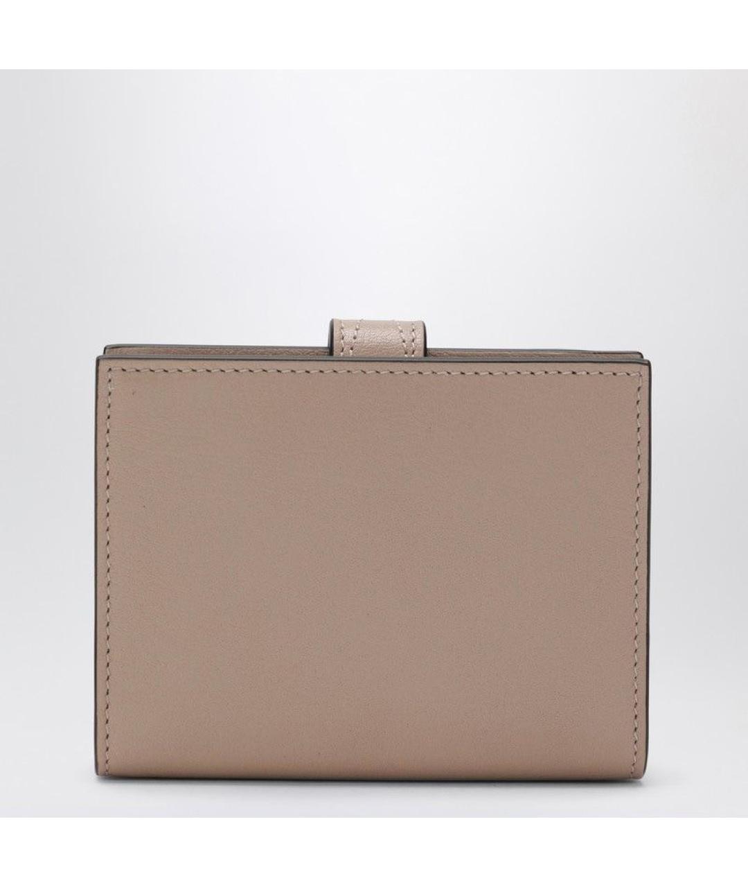 CHLOE Розовый кожаный кошелек, фото 2