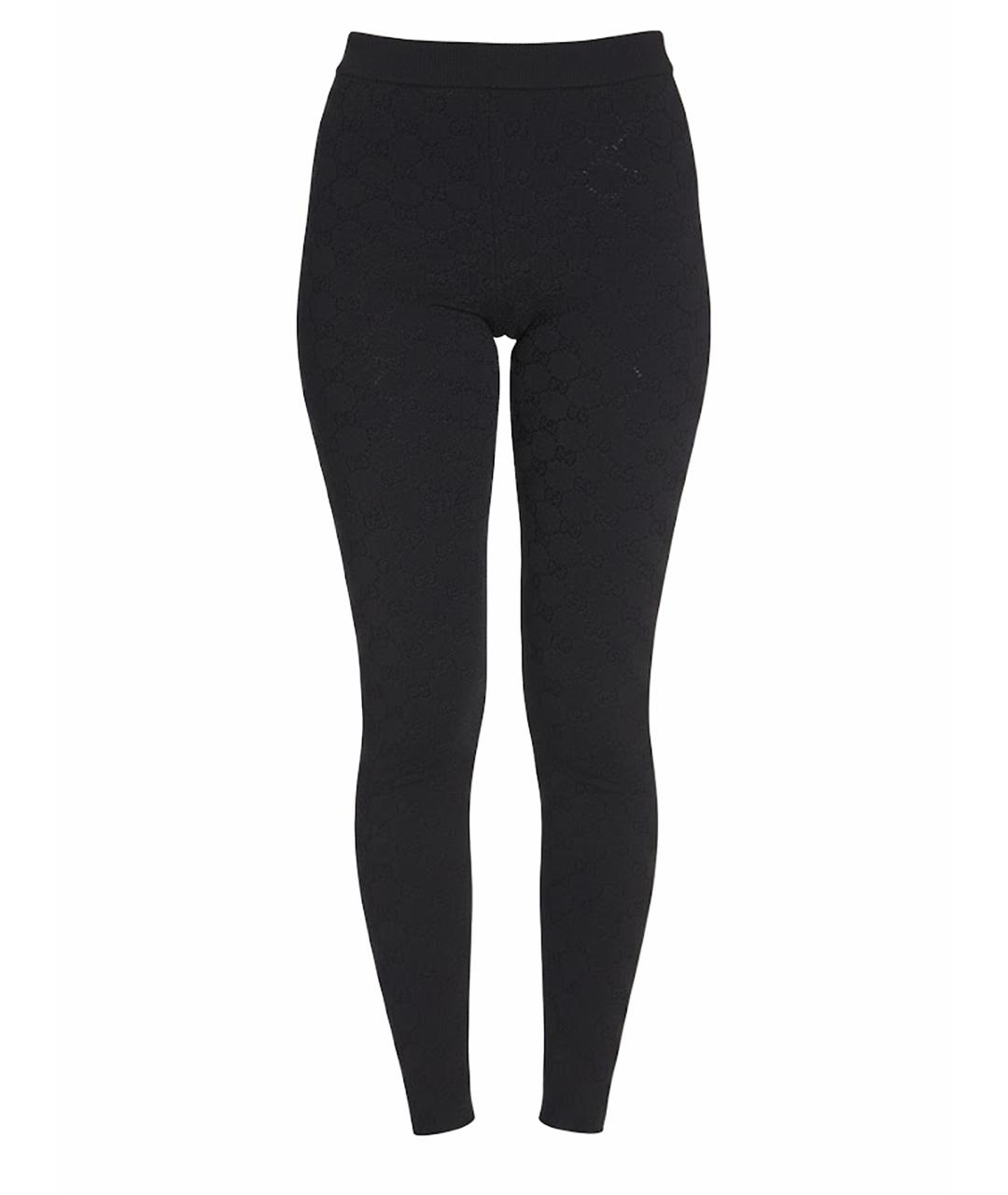 GUCCI Черные леггинсы и велосипедки, фото 1