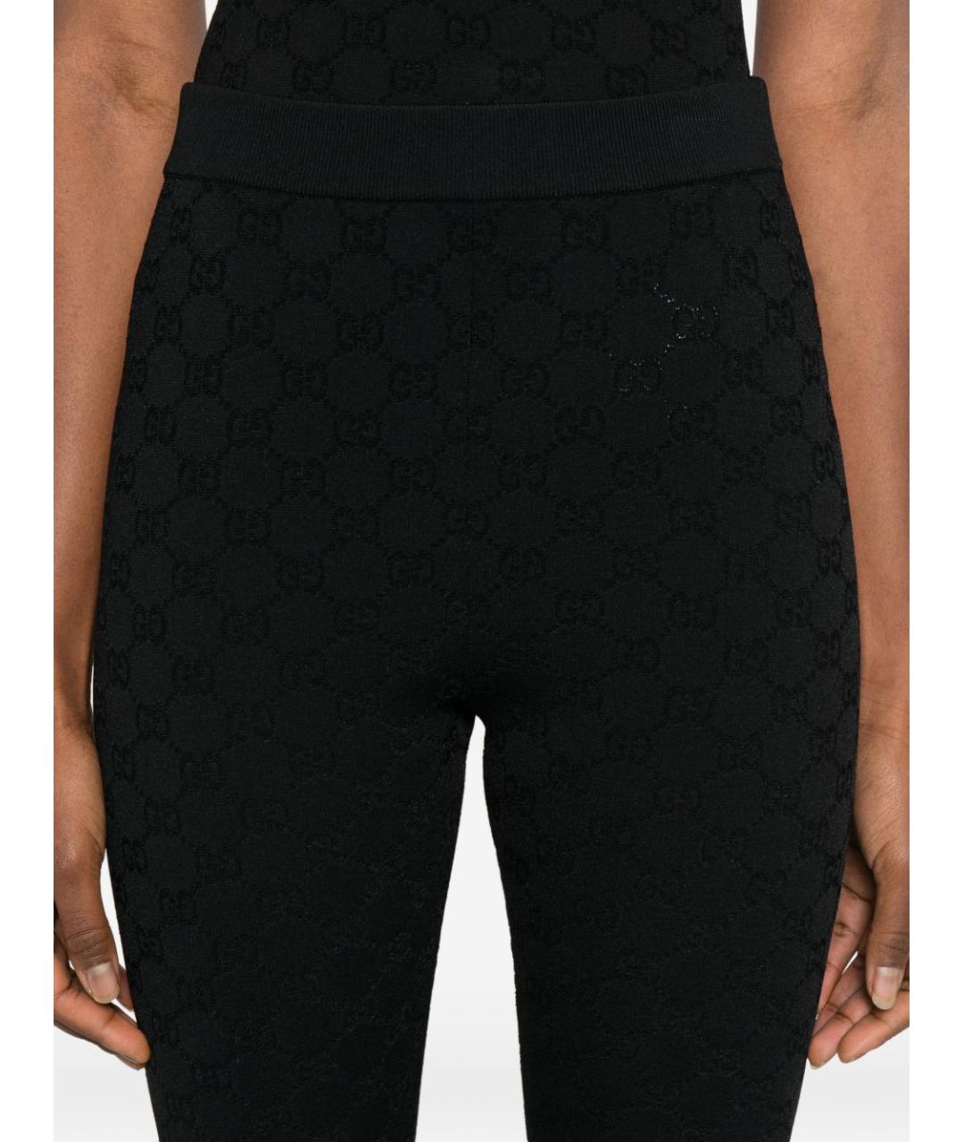 GUCCI Черные леггинсы и велосипедки, фото 5