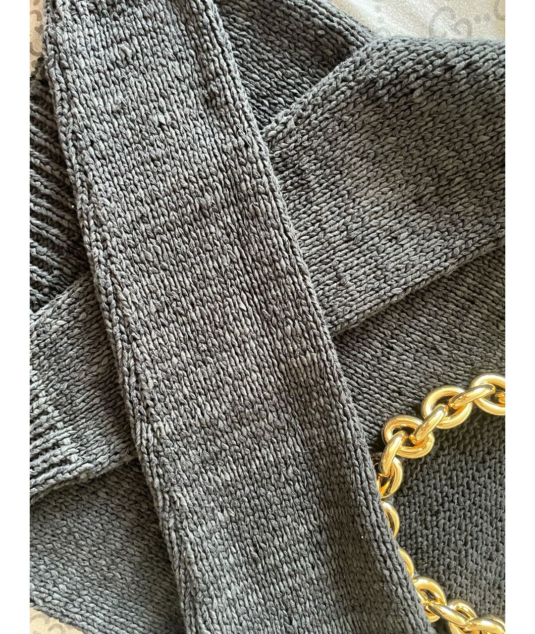 BOTTEGA VENETA Коричневый хлопковый джемпер / свитер, фото 3
