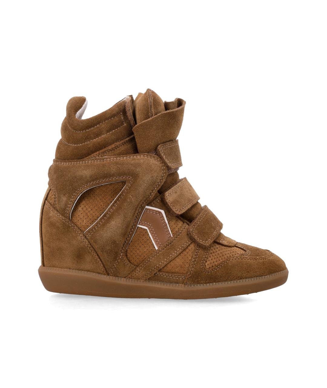 ISABEL MARANT Коричневые кожаные полусапоги, фото 1