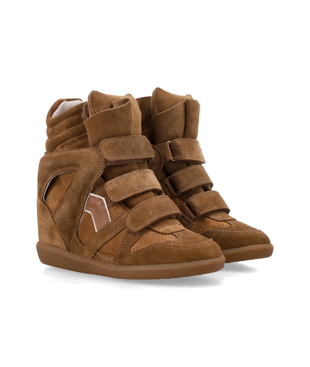 ISABEL MARANT Коричневые кожаные полусапоги, фото 3