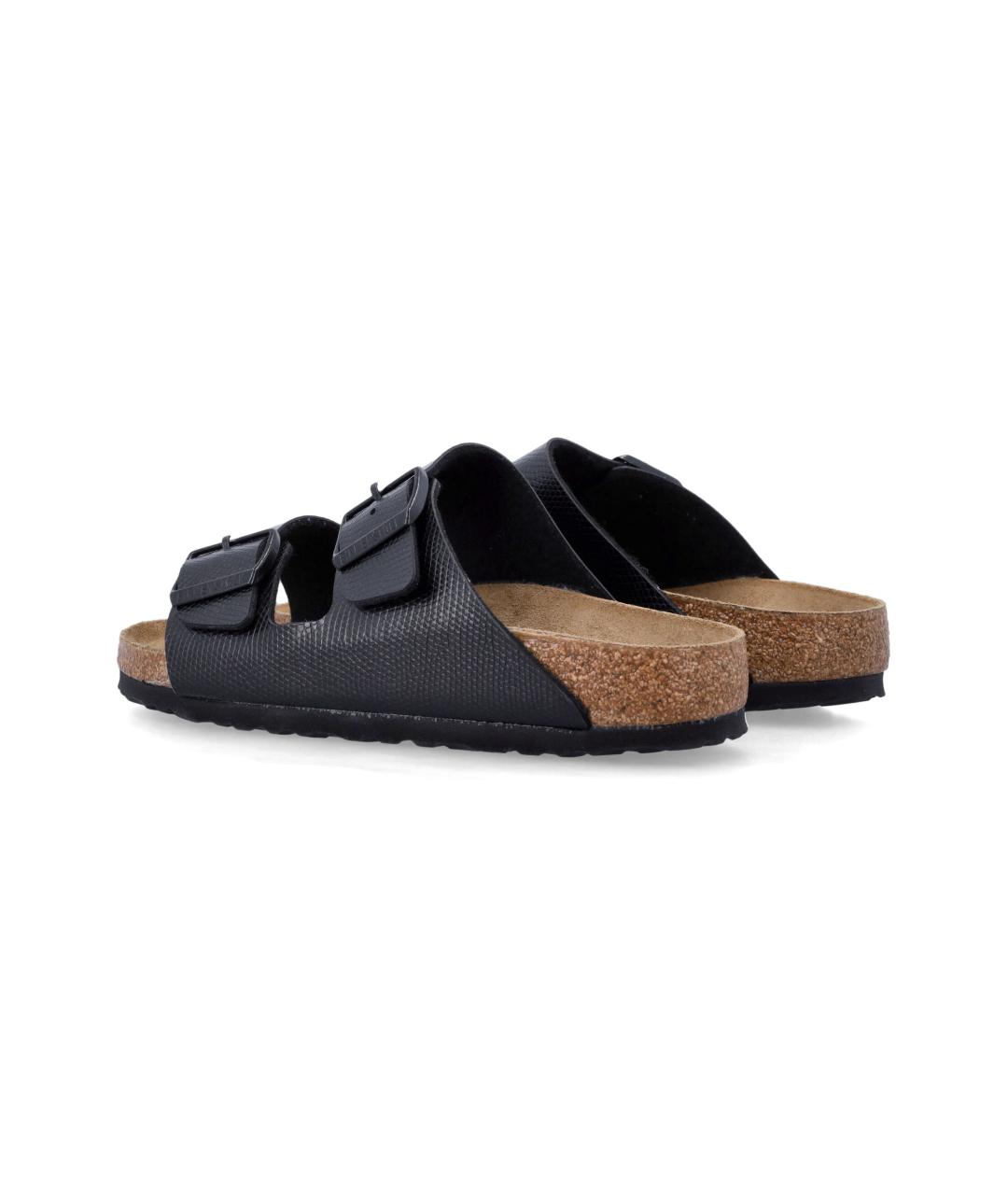 BIRKENSTOCK Черные кожаные сандалии, фото 3