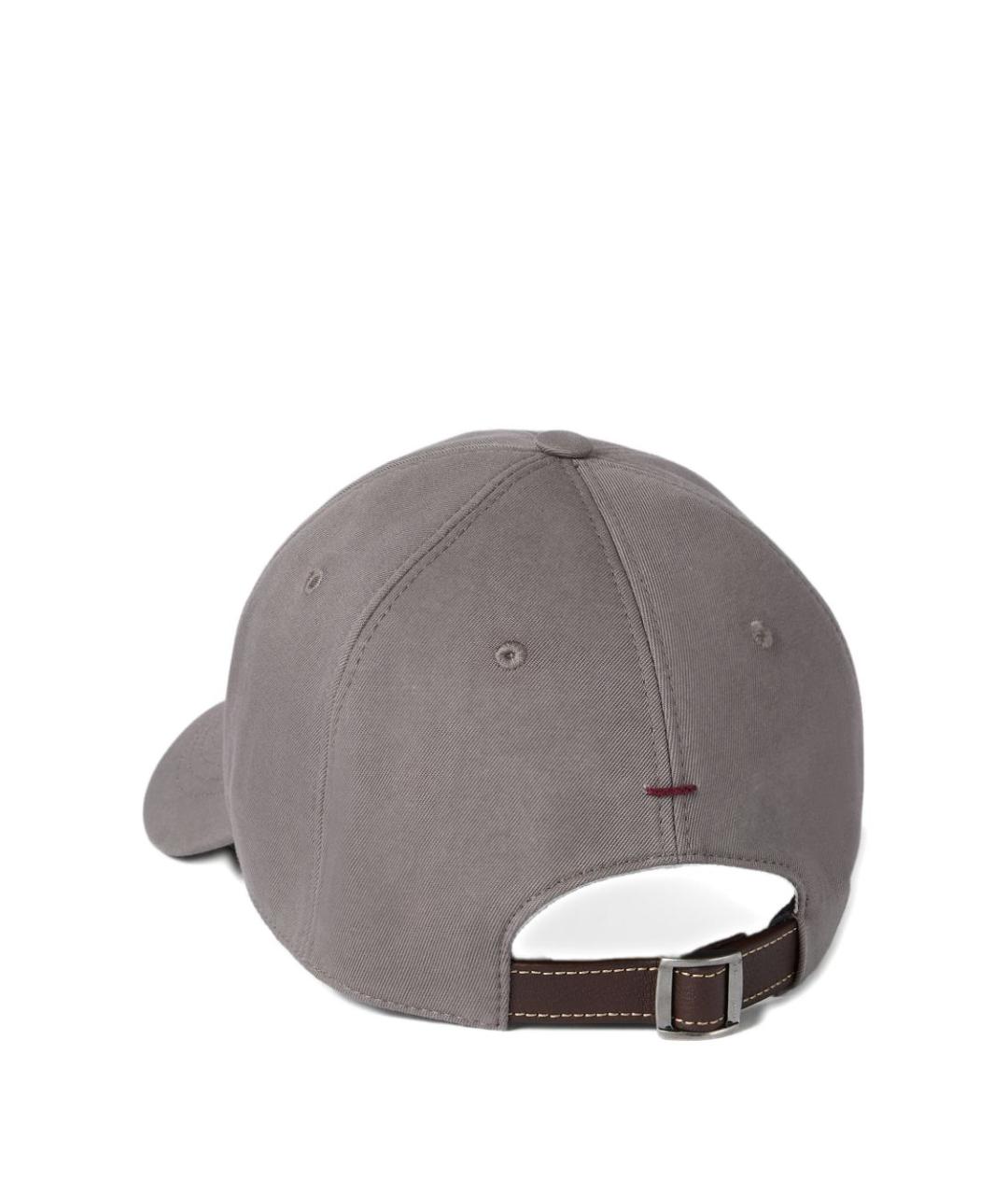 BRUNELLO CUCINELLI Хлопковая кепка/бейсболка, фото 2