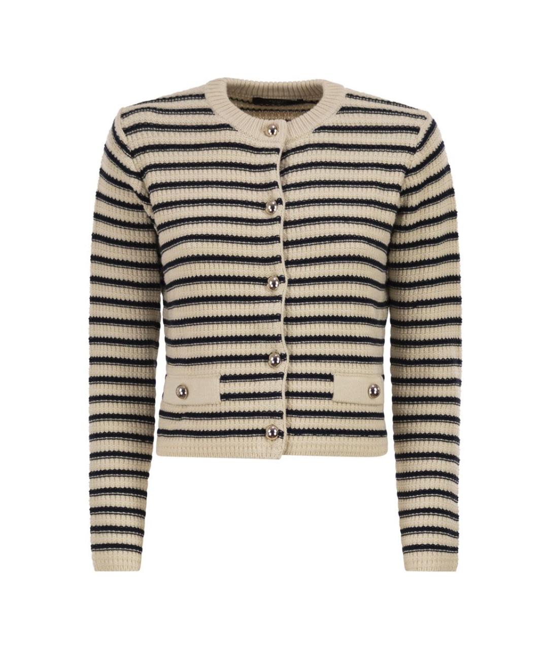 WEEKEND MAX MARA Мульти хлопковый кардиган, фото 1