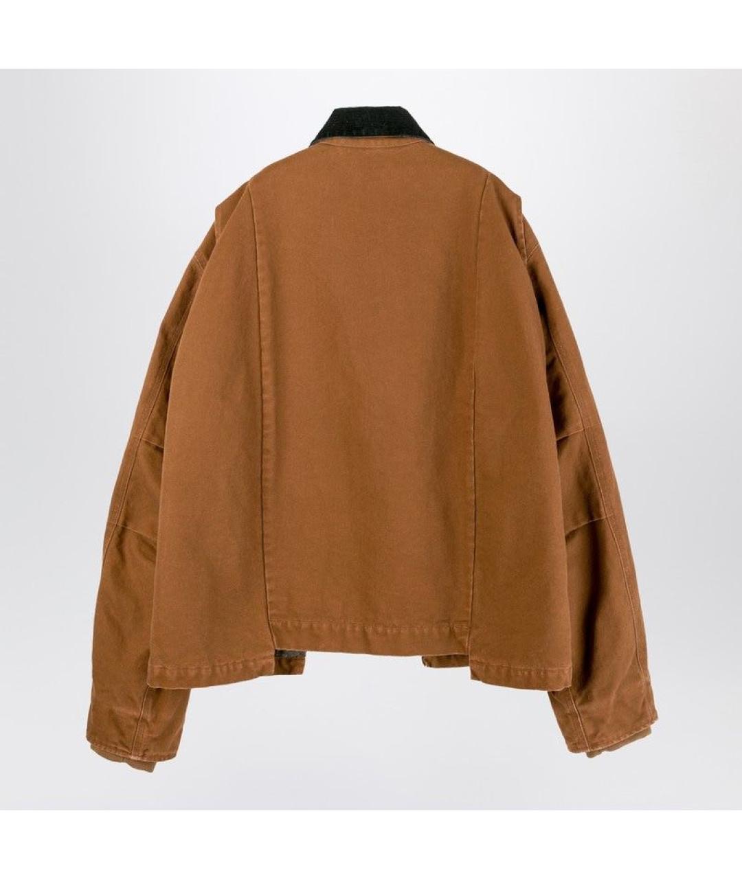 SACAI Бежевая хлопковая куртка, фото 2