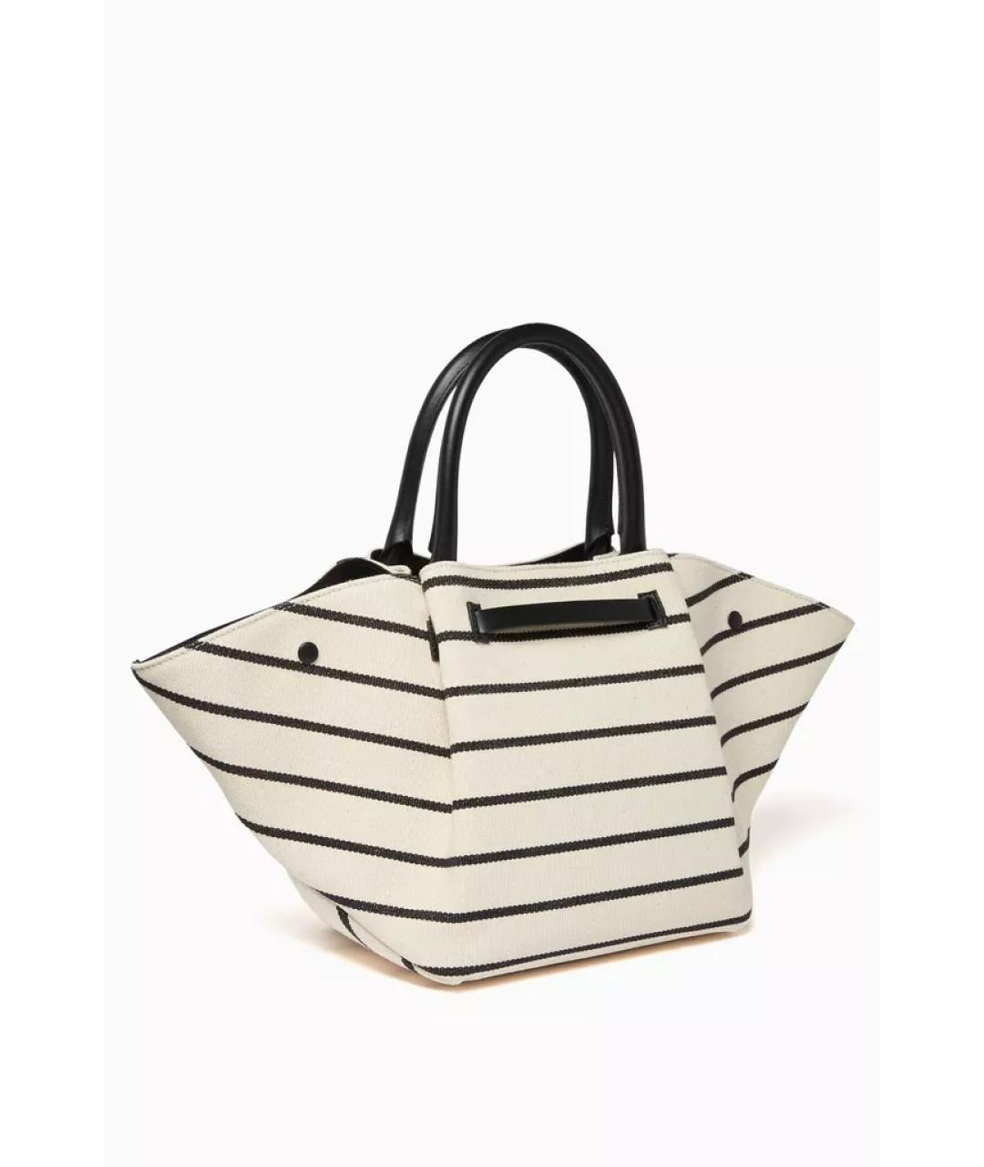 DEMELLIER Бежевая тканевая сумка тоут, фото 4