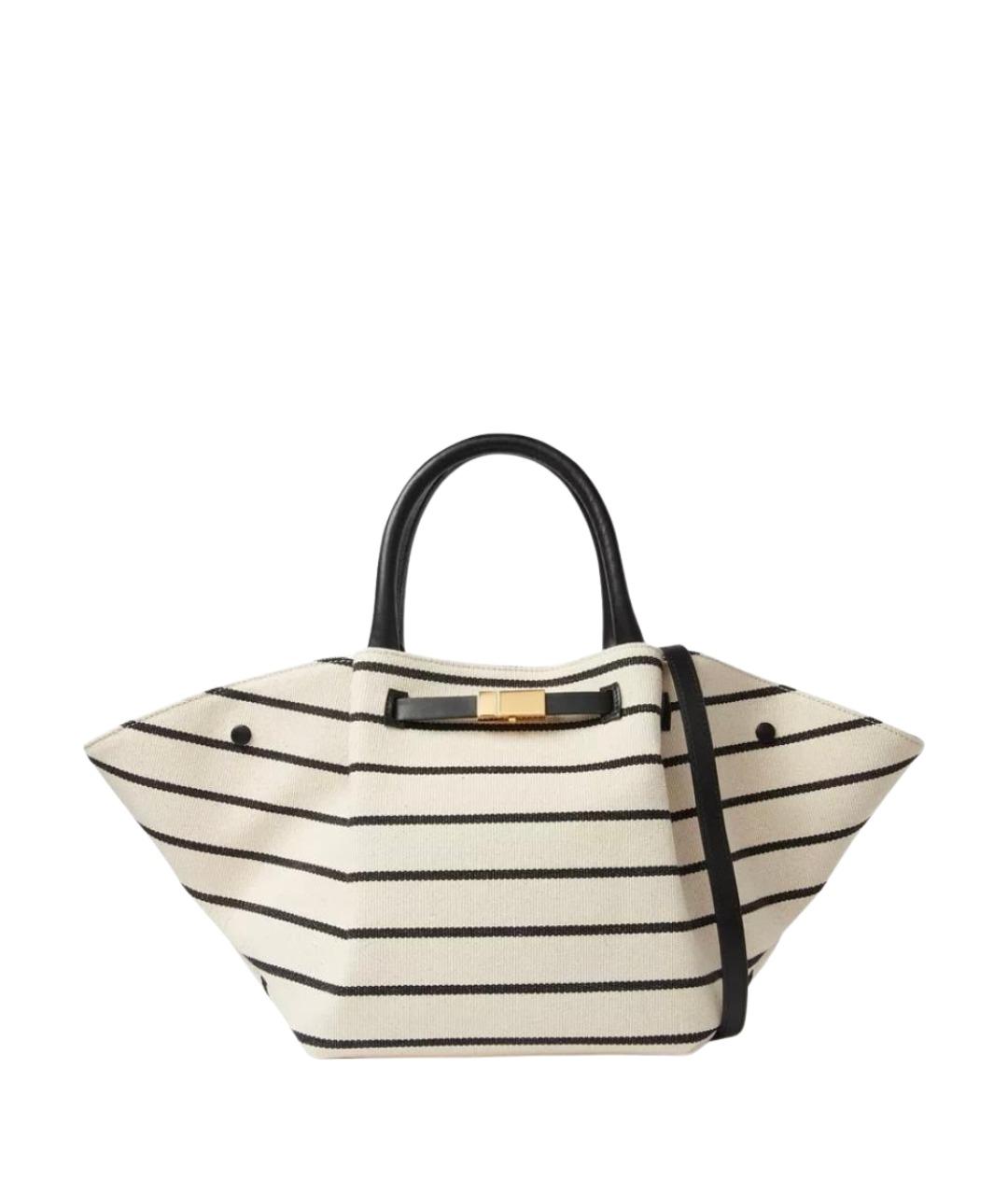 DEMELLIER Бежевая тканевая сумка тоут, фото 1