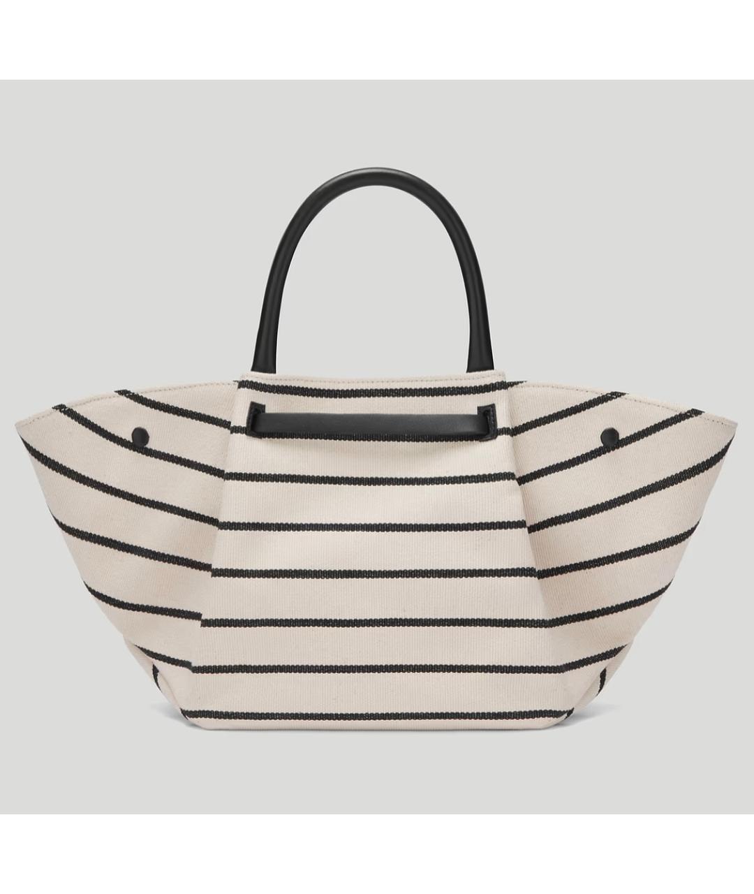 DEMELLIER Бежевая тканевая сумка тоут, фото 9