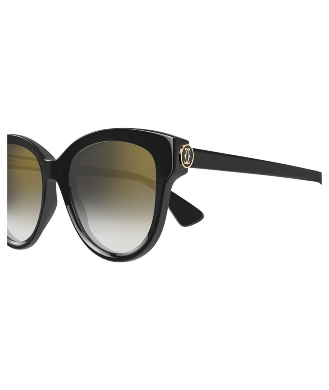 CARTIER Черные солнцезащитные очки, фото 3